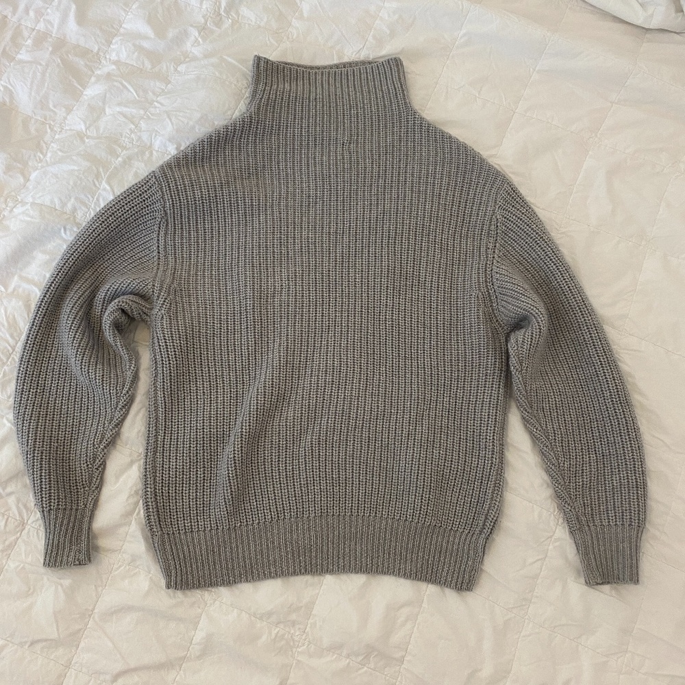 Aritzia Wilfred Montpellier Turtleneck 100% Wool Sweater